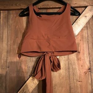 Athleta tie wrap sports bra